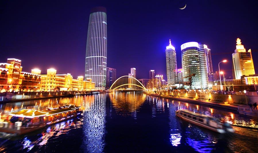 天津阳光下的欢乐时光